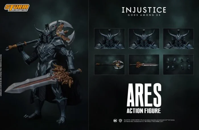 Injustice Gods Among Us Ares 1/12 Scale - Imagen 19