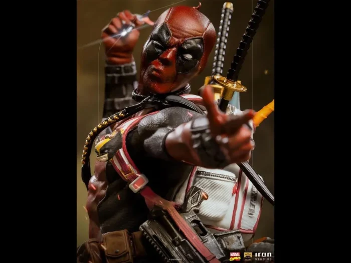 X Men Battle Diorama Series Deadpool 1/10 Art - Imagen 5
