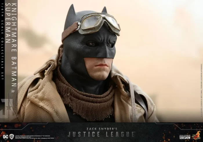 Zack Snyder Justice League TMS038 Batman Knightmare and Superman Black Suit 1/6 - Imagen 18
