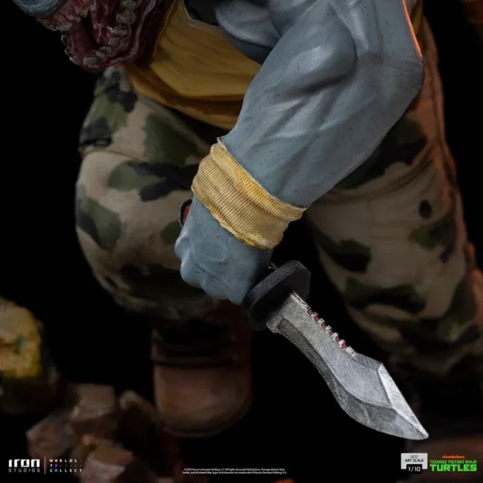 Teenage Mutant Ninja Turtles Battle Diorama Series Rocksteady - Imagen 7