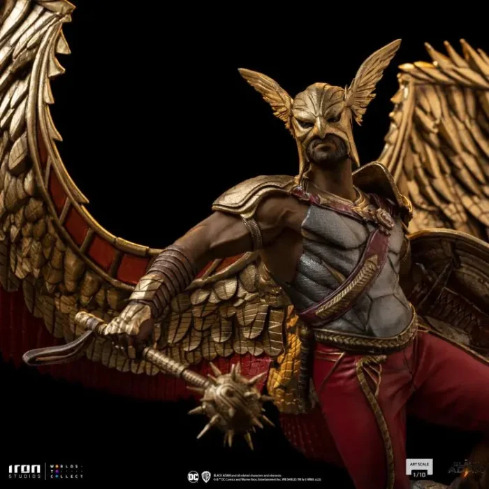 Black Adam Hawkman 1/10 Art Scale - Imagen 2