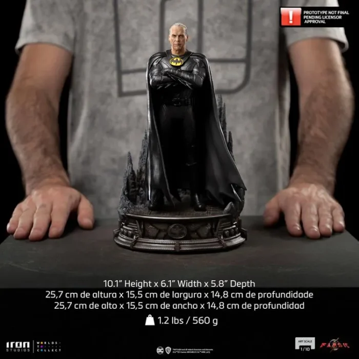 The Flash 2023 Batman 1/10 Art Scale Limited Edition Statue - Imagen 4