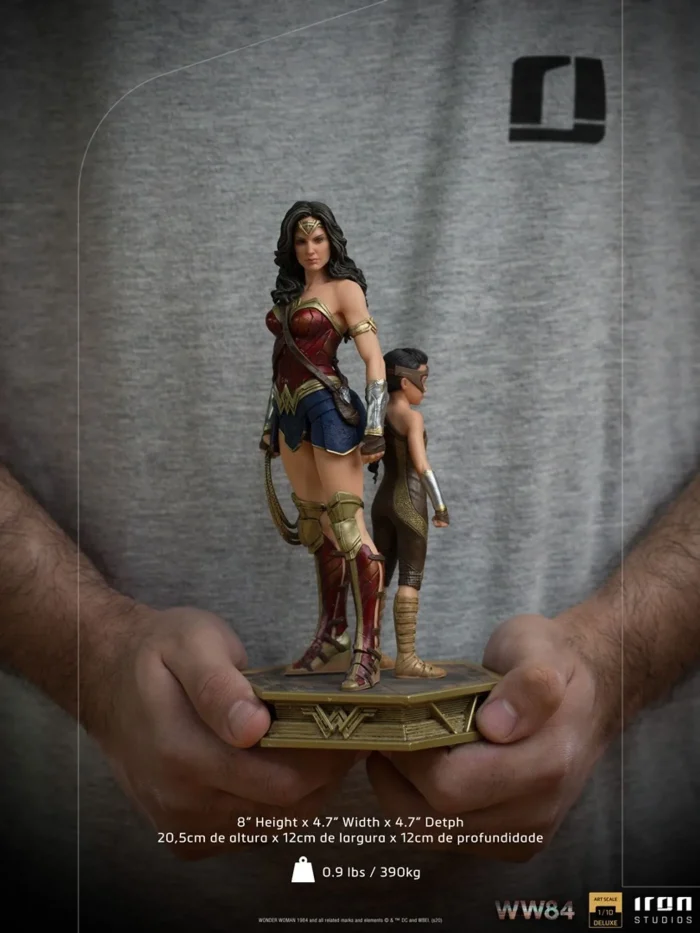 Wonder Woman and Young Diana Deluxe WW84 Art Scale 1/10 - Imagen 9