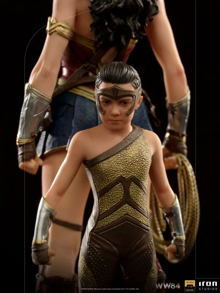 Wonder Woman and Young Diana Deluxe WW84 Art Scale 1/10 - Imagen 8