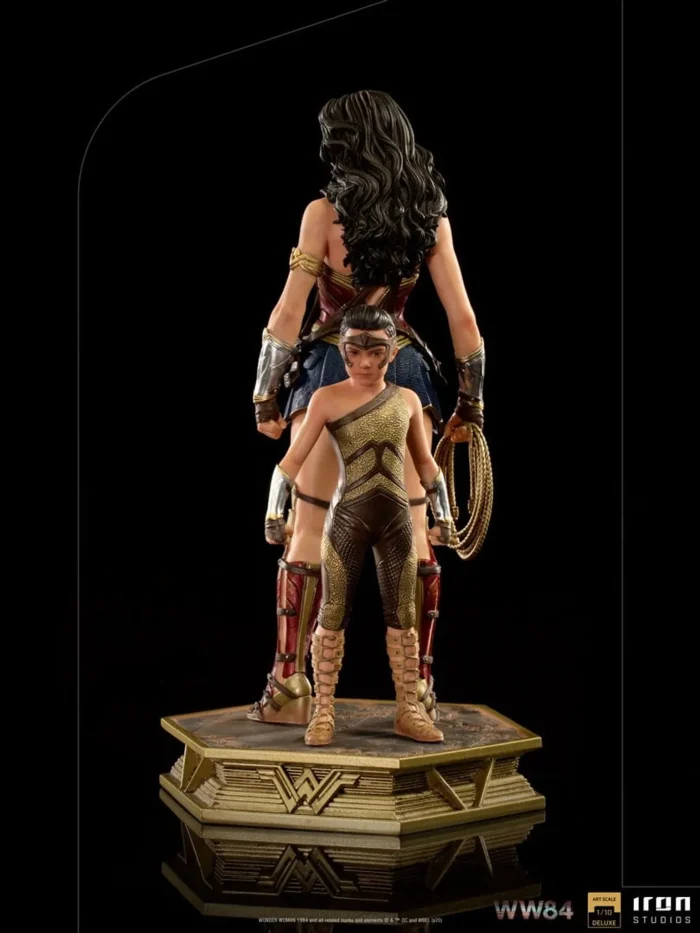 Wonder Woman and Young Diana Deluxe WW84 Art Scale 1/10 - Imagen 6