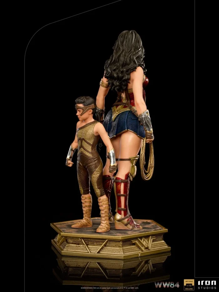 Wonder Woman and Young Diana Deluxe WW84 Art Scale 1/10 - Imagen 5