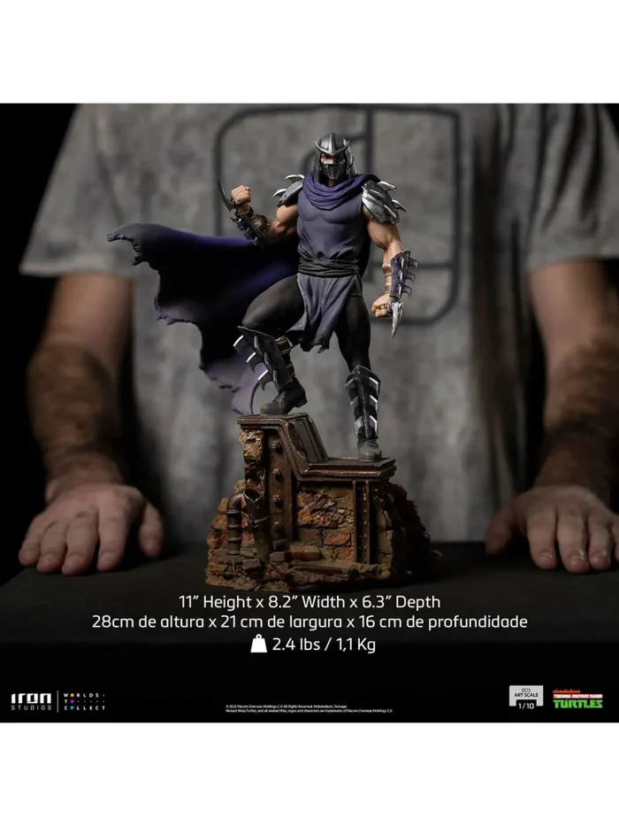 Teenage Mutant Ninja Turtles Battle Diorama Series Shredder 1/10 - Imagen 11