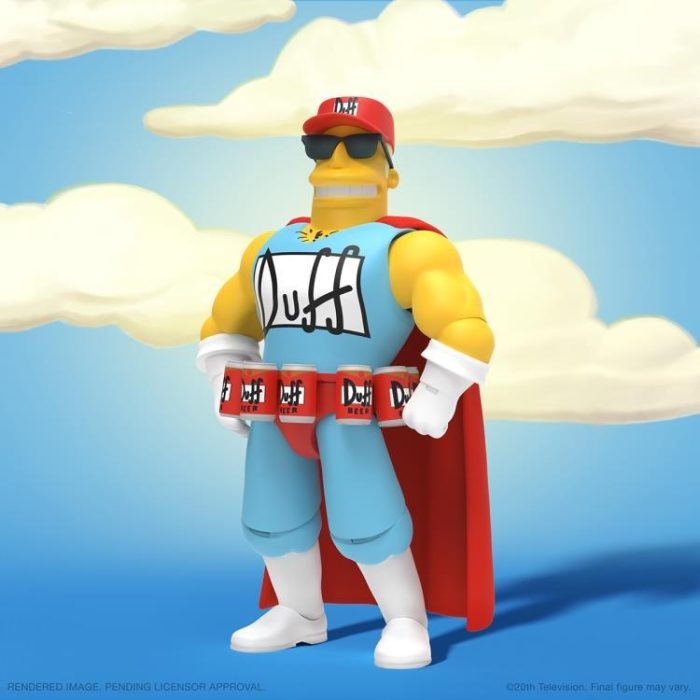 The Simpsons ULTIMATES Duffman Figura de Accion - Imagen 2
