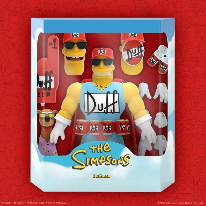 The Simpsons ULTIMATES Duffman Figura de Accion - Imagen 4