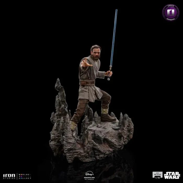 Star Wars Obi Wan Kenobi Ben Kenobi 1/10 Art Scale Limited Edition Statue - Imagen 8