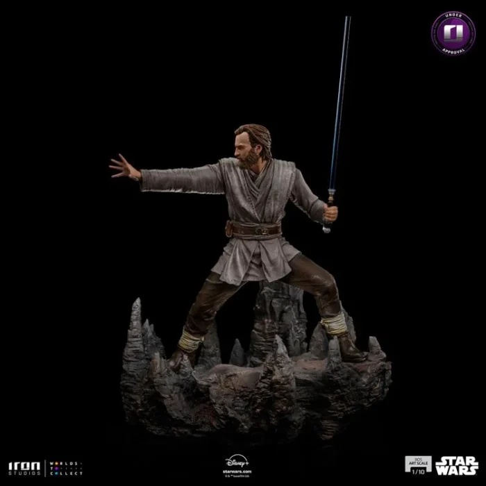 Star Wars Obi Wan Kenobi Ben Kenobi 1/10 Art Scale Limited Edition Statue - Imagen 7