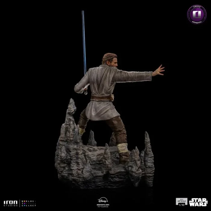 Star Wars Obi Wan Kenobi Ben Kenobi 1/10 Art Scale Limited Edition Statue - Imagen 5