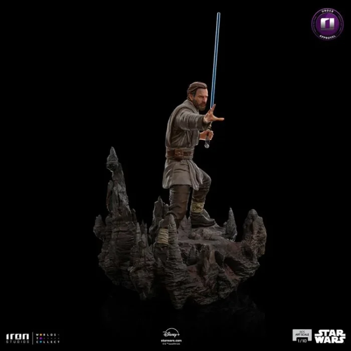 Star Wars Obi Wan Kenobi Ben Kenobi 1/10 Art Scale Limited Edition Statue - Imagen 6