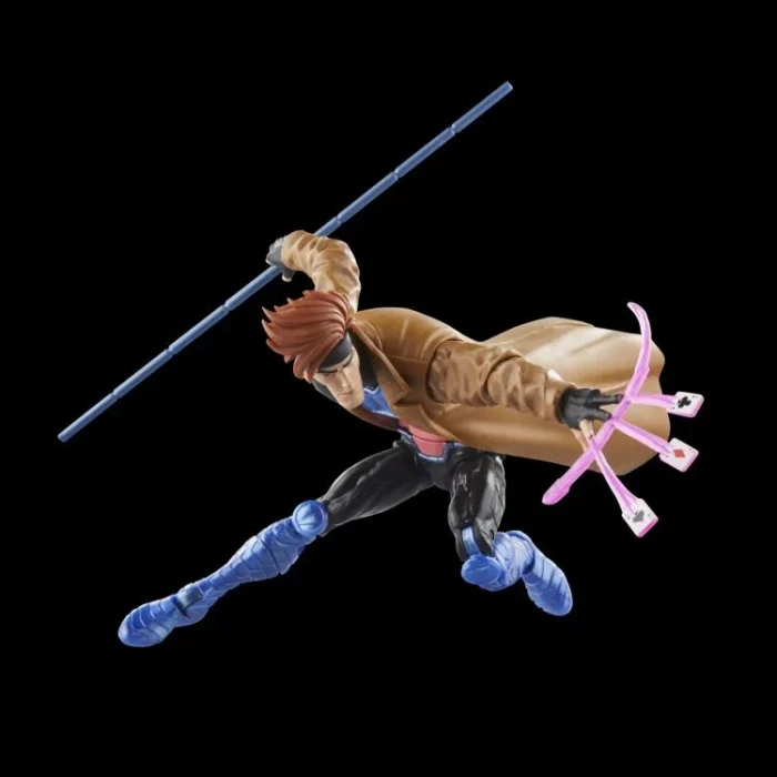 X Men 97 Marvel Legends Gambit Action Figure - Imagen 4