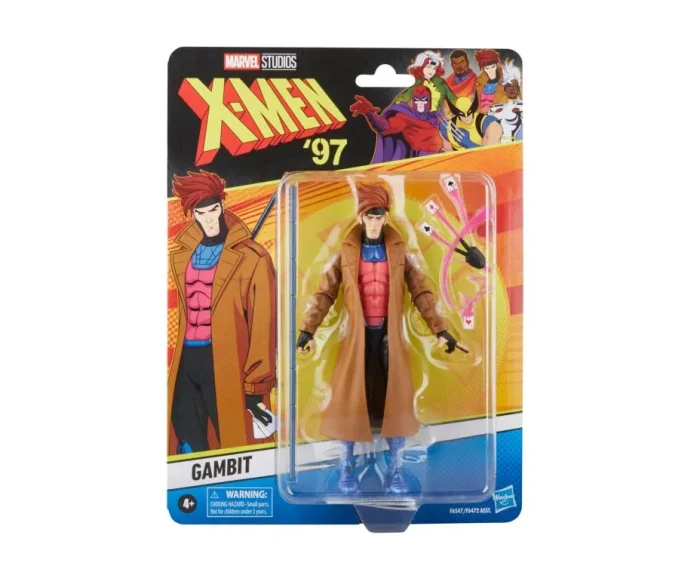 X Men 97 Marvel Legends Gambit Action Figure - Imagen 8