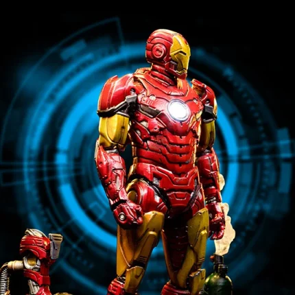 Iron Man Unleashed Iron Man Deluxe 1/10 Art Scale Limited Edition Statue
