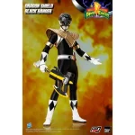 Mighty Morphin Power Rangers FigZero Dragon Shield Black Ranger - Imagen 5