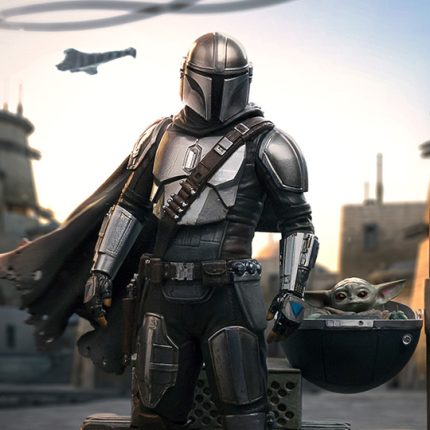 The Mandalorian Din Djarin and Din Grogu 1/10 Art Scale Limited Edition Statue