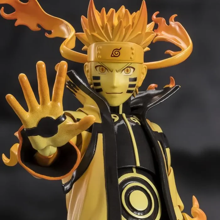 Naruto Shippuden SH Figuarts Naruto Uzumaki Kurama Link Mode Ver Courageous Strength That Binds - Imagen 2
