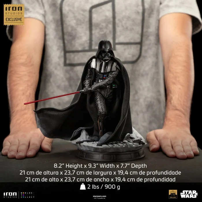 Star Wars Statue 1/10 BDS Art Scale Darth Vader CCXP 2023 Exclusive - Imagen 9