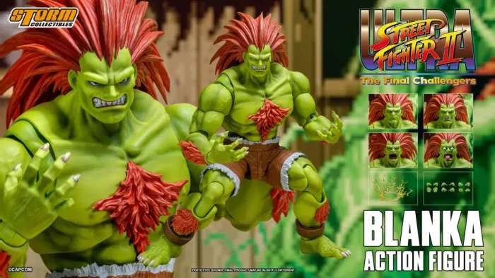 Ultra Street Fighter II The Final Challengers Blanka 1/12 - Imagen 12