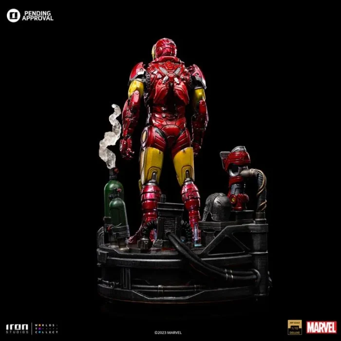 Iron Man Unleashed Iron Man Deluxe 1/10 Art Scale Limited Edition Statue - Imagen 6