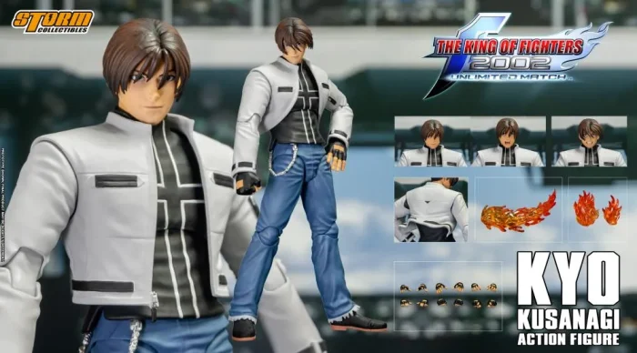 The King of Fighters 2002 Unlimited Match Kyo Kusanagi 1/12 Scale - Imagen 9