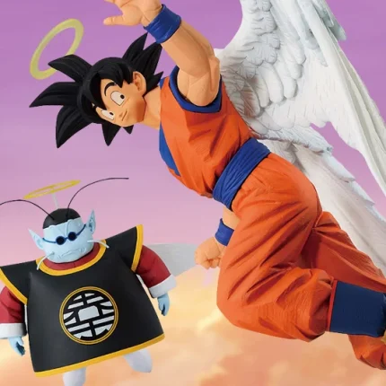 Dragon Ball Z Masterlise Ichibansho Son Goku and King Kai Dueling to the Future