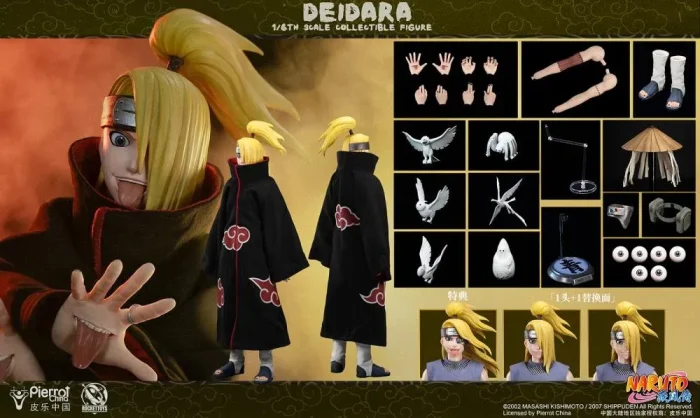 Naruto Rocket Toys Deidara - Imagen 9