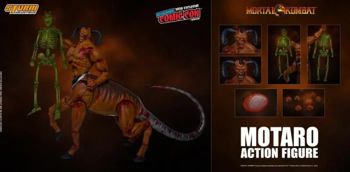 Mortal Kombat VS Series Motaro 1/12 Scale NYCC 2020 - Imagen 4