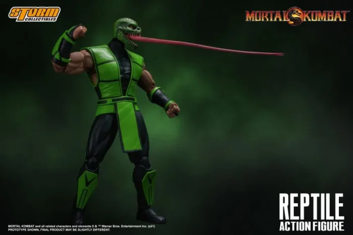 Mortal Kombat VS Series Reptile 1/12 Scale Action Figure - Imagen 8