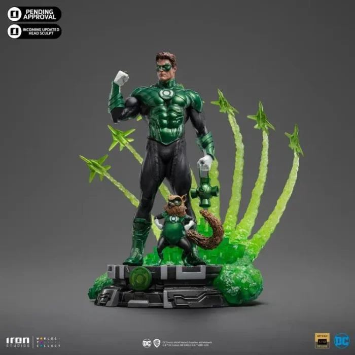 DC Comics Green Lantern Unleashed 1/10 Deluxe Art Scale Limited Edition Statue - Imagen 8