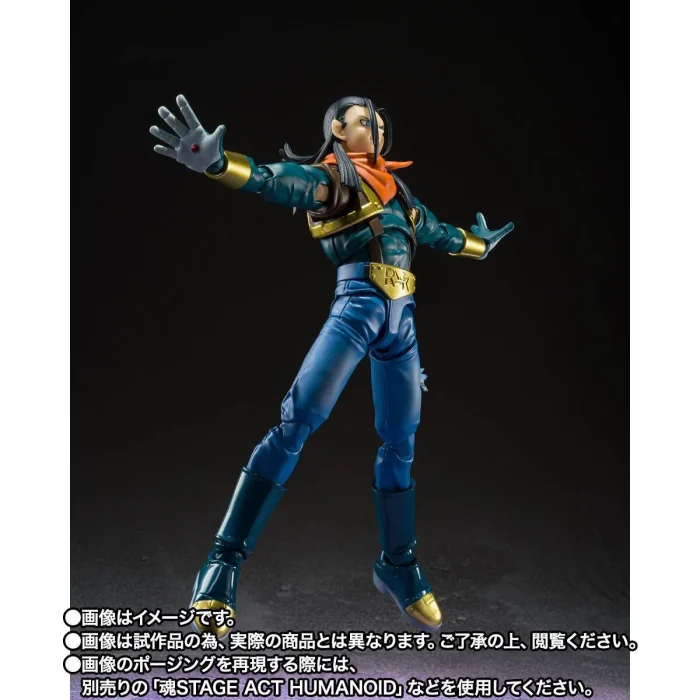Dragon Ball GT SH Figuarts Super Android 17 - Imagen 7