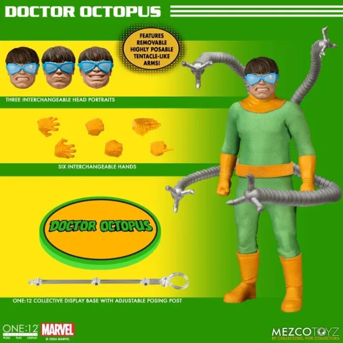 Marvel Comics One 12 Collective Doctor Octopus - Imagen 6