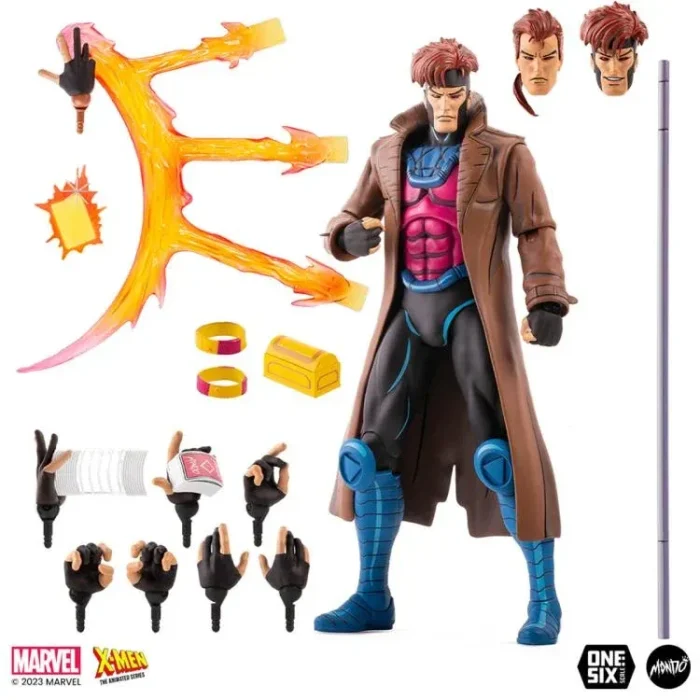 X Men The Animated Series Gambit 1/6 Scale Figure - Imagen 4