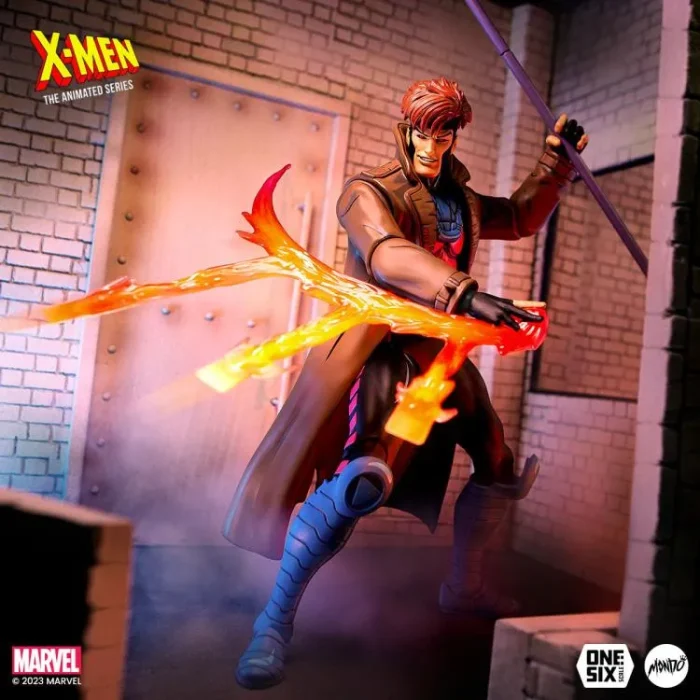 X Men The Animated Series Gambit 1/6 Scale Figure - Imagen 2