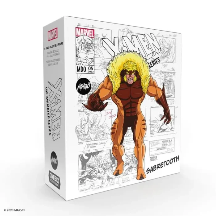 X Men The Animated Series Sabretooth 1/6 Scale Figure - Imagen 20