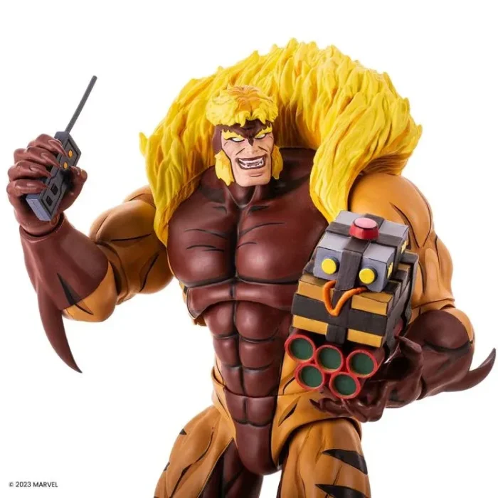X Men The Animated Series Sabretooth 1/6 Scale Figure - Imagen 14