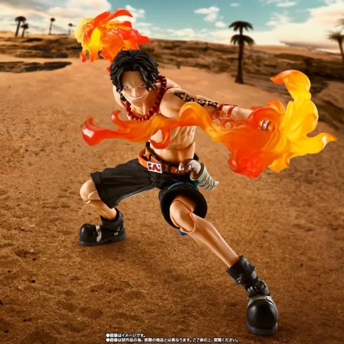 One Piece SH Figuarts Portgas D Ace Fire Fist - Imagen 6