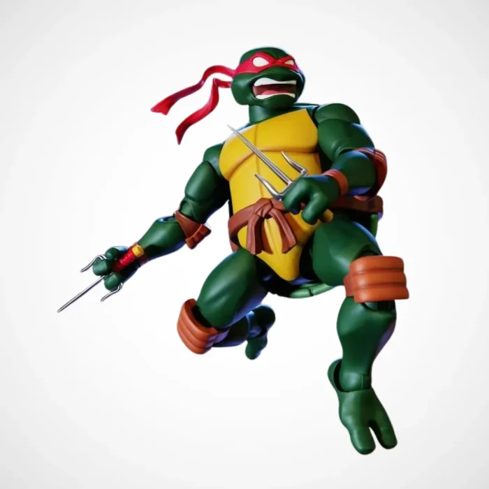 Teenage Mutant Ninja Turtles ULTIMATES Raphael 2003 Animated Series ...