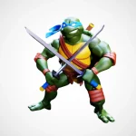 Teenage Mutant Ninja Turtles ULTIMATES Leonardo 2003 Animated Series