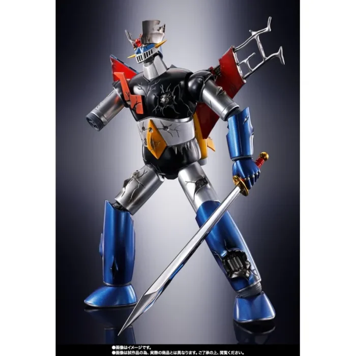 Mazinger Z GX 105D Mazinger Z Kunshin KAKUMEI SHINKA Damaged Ver Soul of Chogokin Tamashii Nations Bandai Spirits - Imagen 5