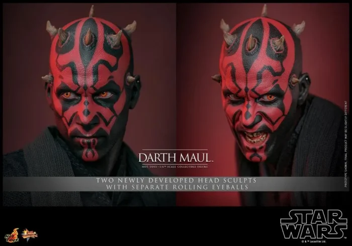 Star Wars The Phantom Menace MMS748 Darth Maul 1/6th Scale Collectible Figure - Imagen 10
