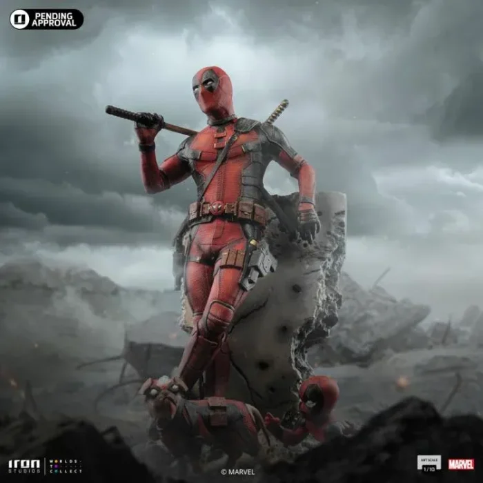 Deadpool y Wolverine Deadpool 1/10 Art Scale Limited Edition Statue - Imagen 4