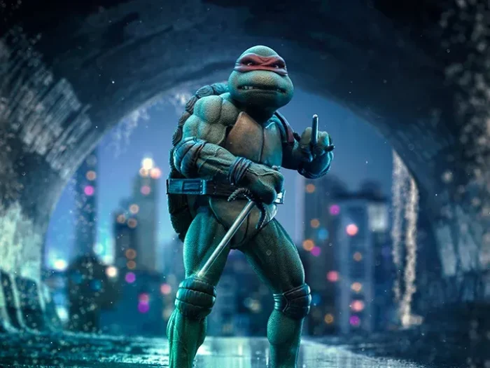 Teenage Mutant Ninja Turtles 1990 Raphael 1/10 Art Scale Limited Edition Statue - Imagen 3