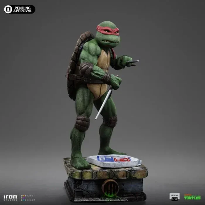Teenage Mutant Ninja Turtles 1990 Raphael 1/10 Art Scale Limited Edition Statue - Imagen 6