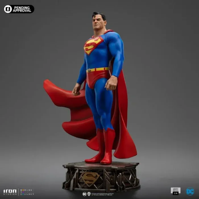 DC Comics Trinity Legacy Replica Superman Limited Edition 1/4 Scale Statue - Imagen 11