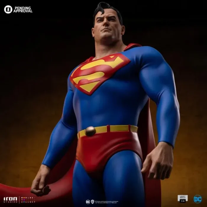 DC Comics Trinity Legacy Replica Superman Limited Edition 1/4 Scale Statue - Imagen 8