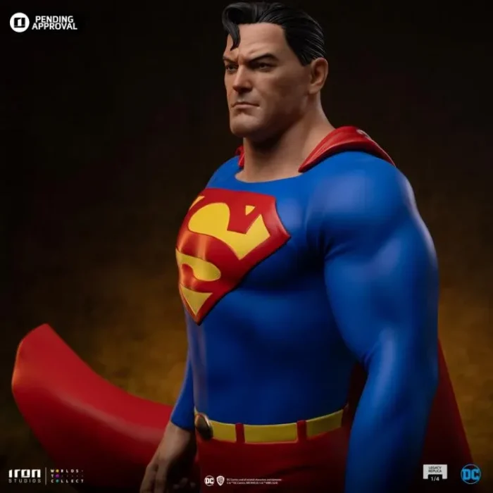 DC Comics Trinity Legacy Replica Superman Limited Edition 1/4 Scale Statue - Imagen 7