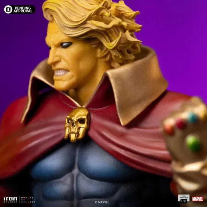 The Infinity Gauntlet Battle Diorama Series Adam Warlock 1/10 Art Scale Limited Edition Statue - Imagen 3